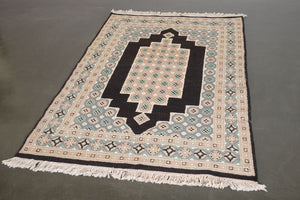 4x6.5 Peshawar Bokhara Rug | CHAFIA