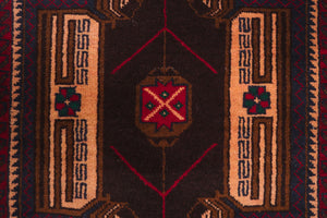 3x5 Afghan Rug | JEBRAN