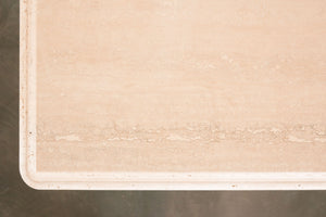 Travertine Console Table