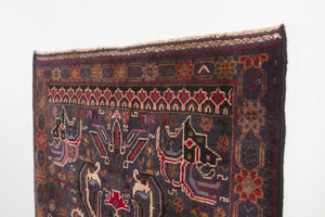 3x5 Afghan Rug | BADRAI