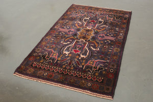3x5 Afghan Rug | BADRAI