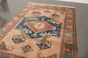 5.5x8 Turkish Shiravan Rug | ELA