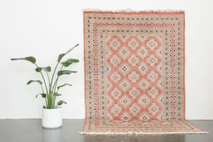 6x9.5 Peshawar Bokhara Rug | CHAFIKA