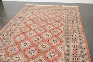 6x9.5 Peshawar Bokhara Rug | CHAFIKA