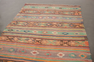 5.5x8 Turkish Kilim Rug | ERDEM