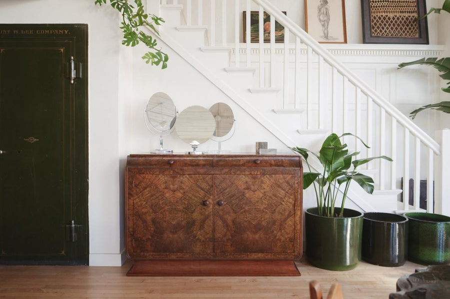 Art Deco Burlwood Buffet