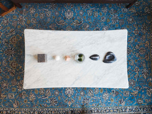 White Marble Sphere
