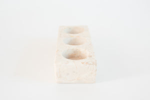 Travertine Votive Holder