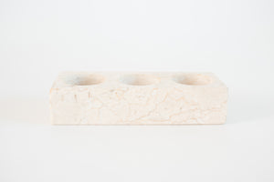 Travertine Votive Holder