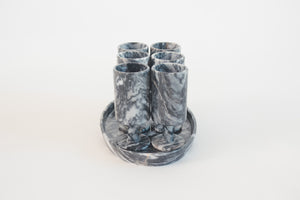 Marble Drinkware Set