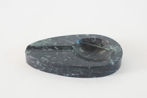 Carved Green Onyx Dish