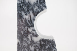 Sculptural Marble Bookends