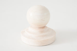 Carved Marble Bookends