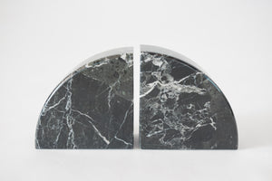 Minimalist Marble Bookends