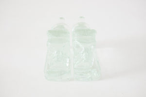 Glass Scottie Bookends