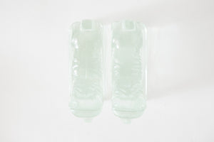 Glass Scottie Bookends
