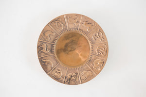 Brass Chinese Zodiac Dish