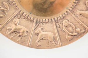Brass Chinese Zodiac Dish