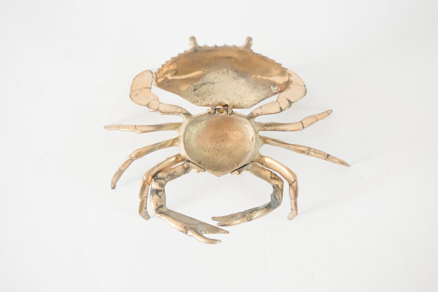 Brass Crab Hidden Tray