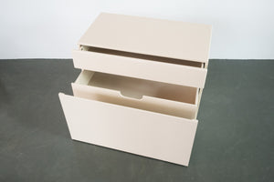 Maison Rougier Lacquered Minimalist Nightstands