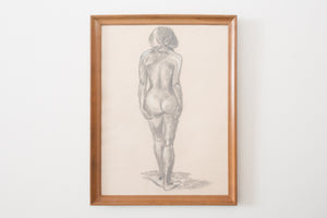 Charcoal Figure Study