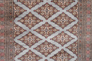 4x6.5 Peshawar Bokhara Rug | DALEEL
