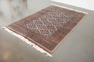 4x6.5 Peshawar Bokhara Rug | DALEEL
