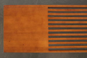 Mid Century Slat Bench