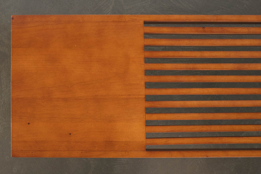 Mid Century Slat Bench
