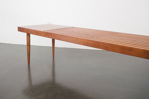 Mid Century Slat Bench