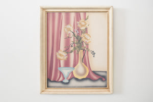 1940s French Airbrush Still Life