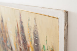 Impressionist Painting of a Cityscape