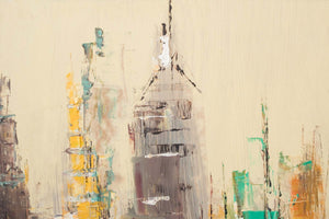 Impressionist Painting of a Cityscape