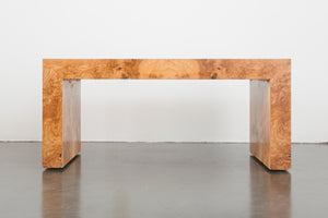 Burlwood Coffee Table