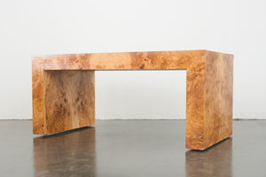 Burlwood Coffee Table