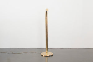 Tubular Brass Floor Lamp by Robert Sonneman