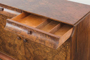 Art Deco Burlwood Buffet