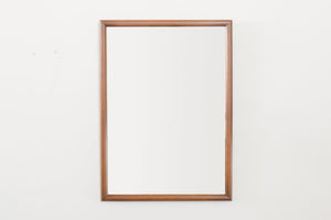 Mid Century Walnut Mirror