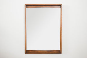 Mid Century Walnut Mirror