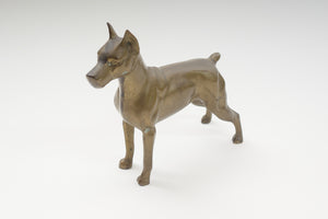 Brass Dog Figurine