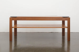 MC Smoked Glass Coffee Table