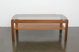 MC Smoked Glass Coffee Table