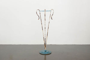 Painted Iron Plant Stand