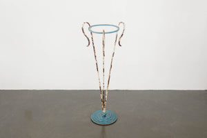 Painted Iron Plant Stand