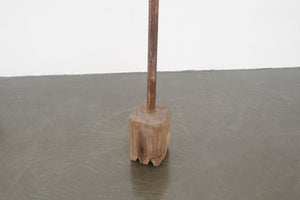 Hand Carved Wood Object