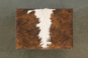 Cowhide Footstool