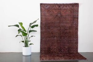 5x10 Overdyed Persian Rug | SAHAB