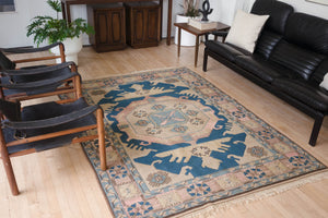 5.5x8 Turkish Shiravan Rug | DILAVER