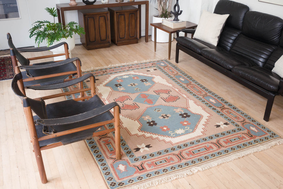 6x8 Turkish Shiravan Rug | DURUL