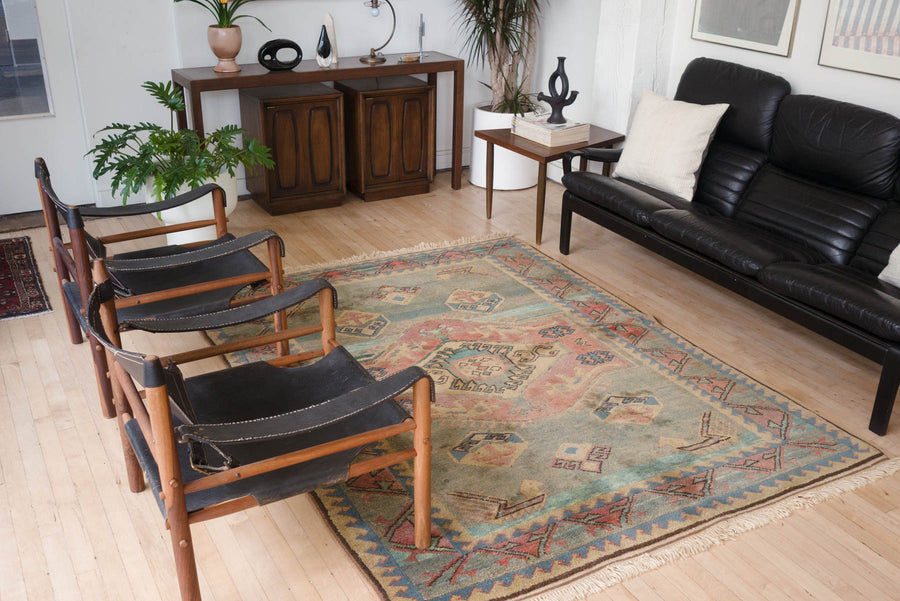 5.5x8 Turkish Shiravan Rug | ENGIN
